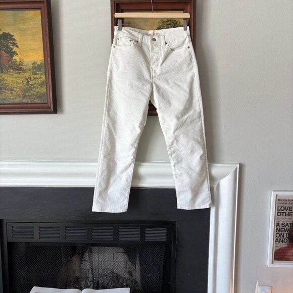 Levi Wedgie Fit Straight Corduroy Pants - Picture 2 of 5